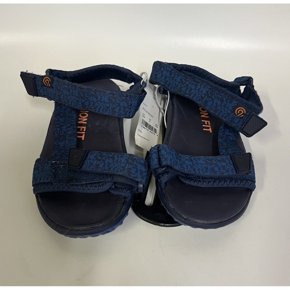 Boys Cushion Fit Blue Sandals Navy Style Hugo Size 1